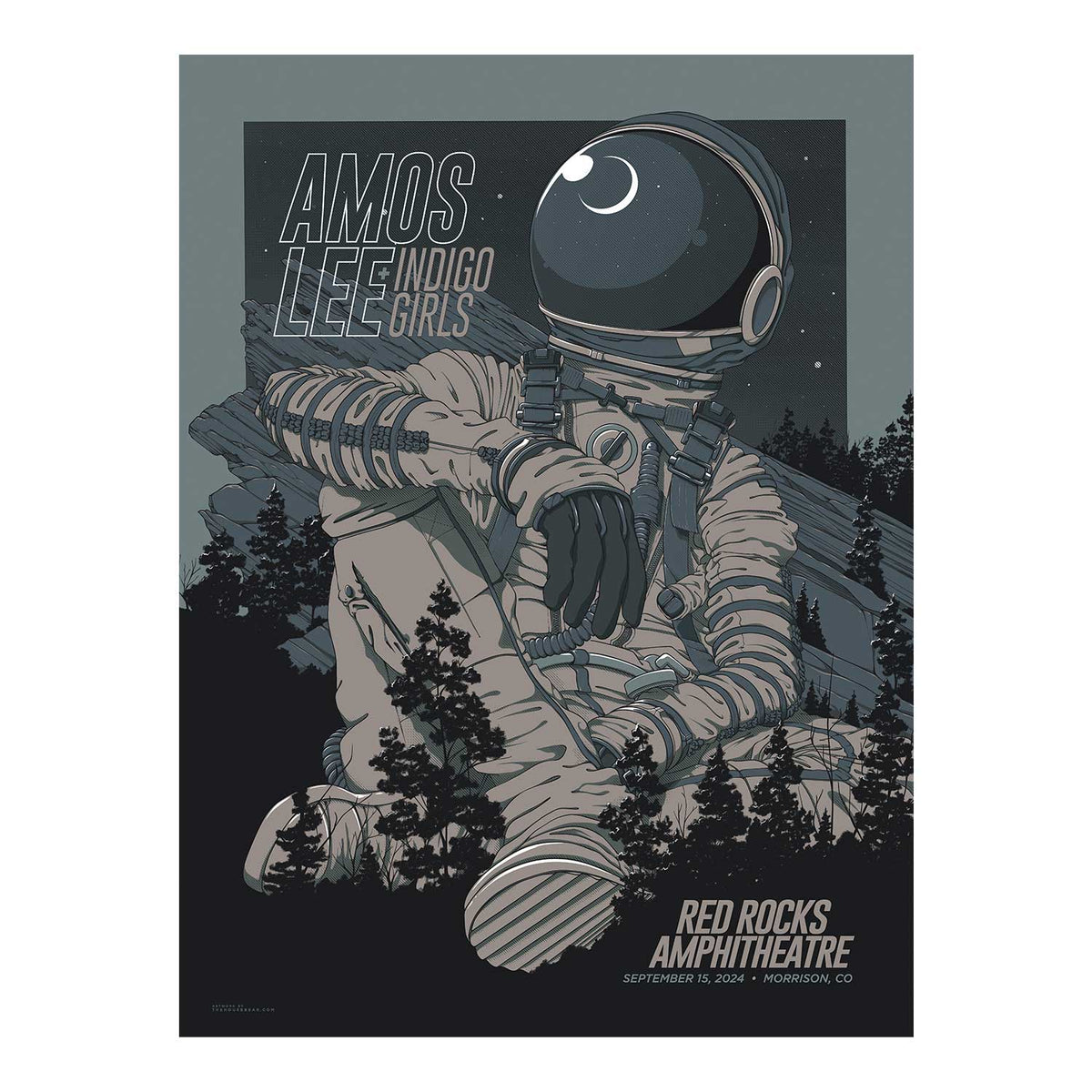 Red Rocks 2024 Poster (SIGNED)