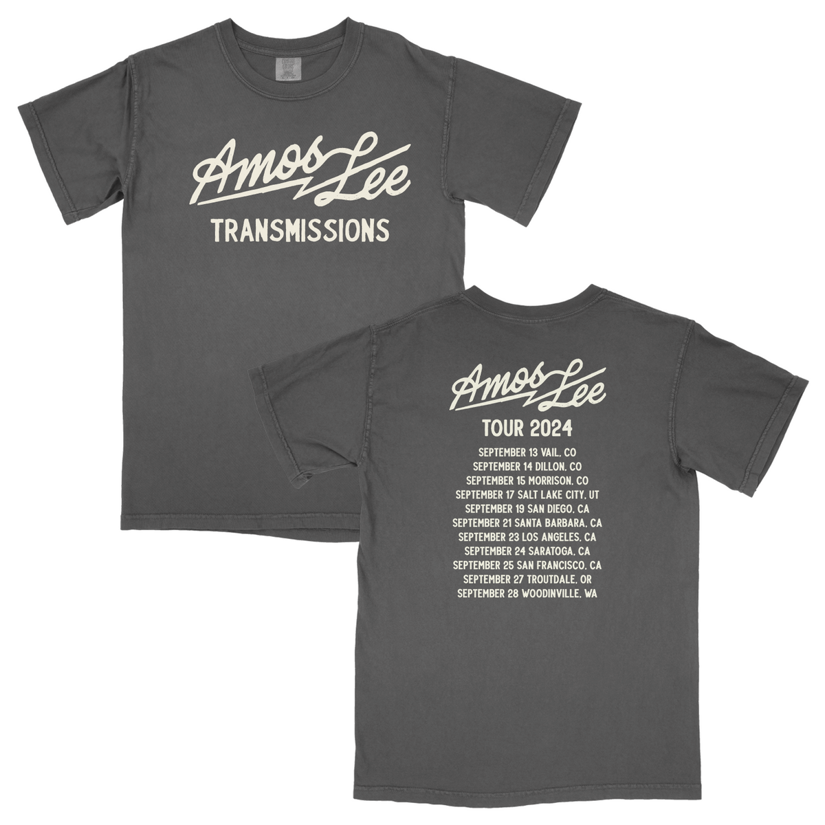 Transmissions Fall 2024 Tour Tee
