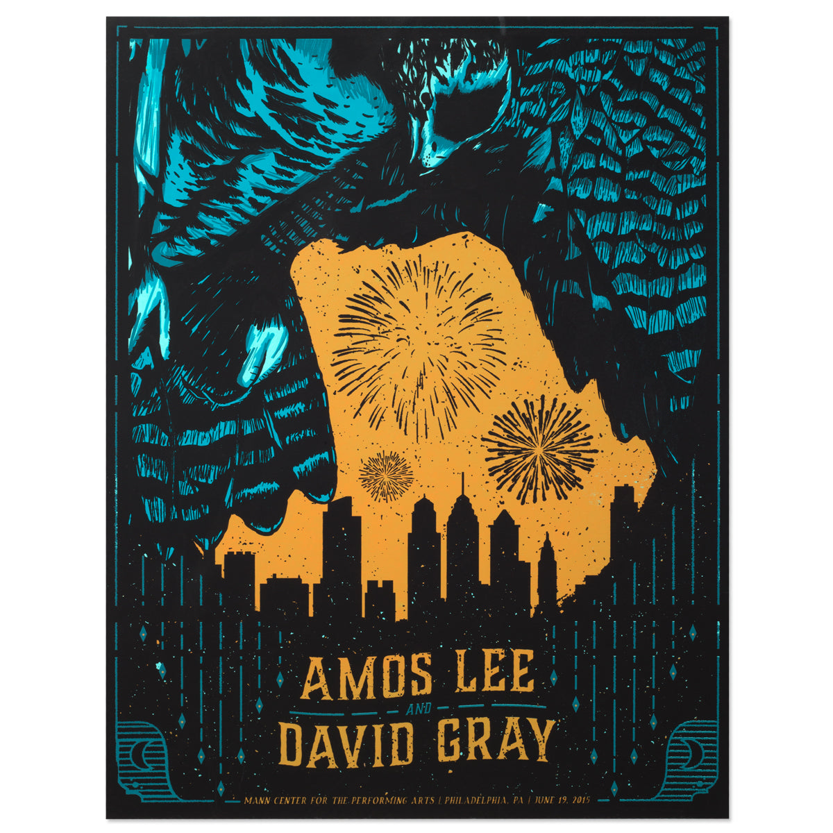 2015 Tour Poster Philadelphia, PA